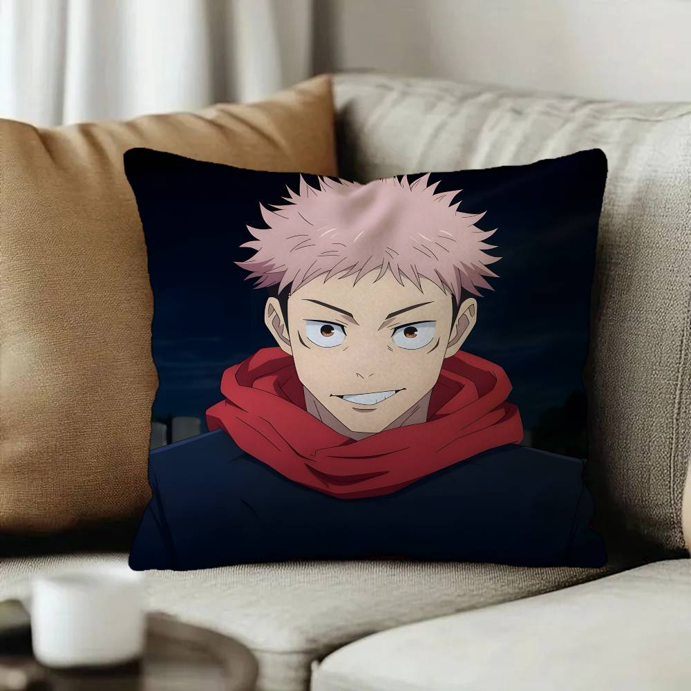 Anime-Charakter Yuji Itadori Kissen Geschenke Heim-Büro-Möbel Schlafzimmer Sofa Auto Kissenbezug Hülle xcm
