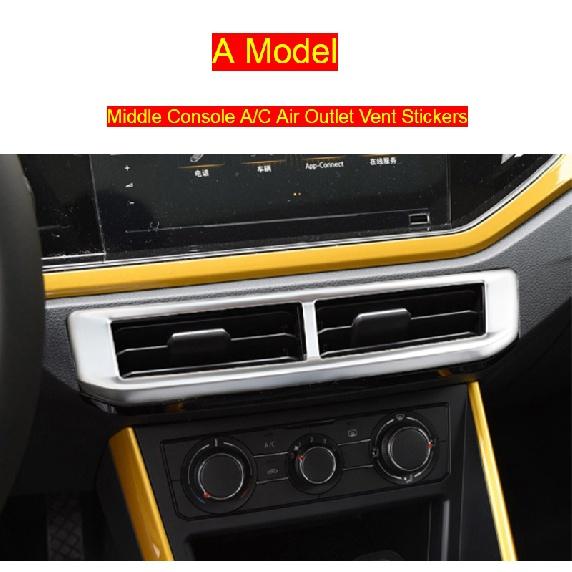 Car Styling Interior Door Handle Bowl Decoration Cover Sticker and Decals Trim For VW Volkswagen Polo   Auto