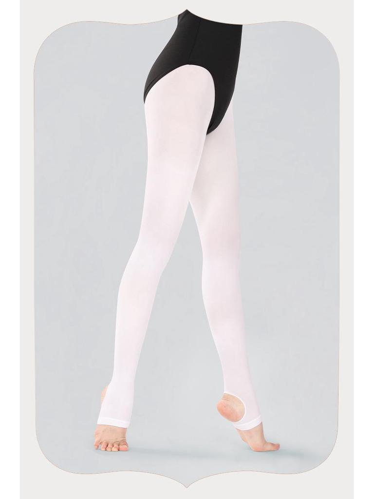Children's Ballet Practice Footed Tights - 60D Thin Style Dance Socks for Girls