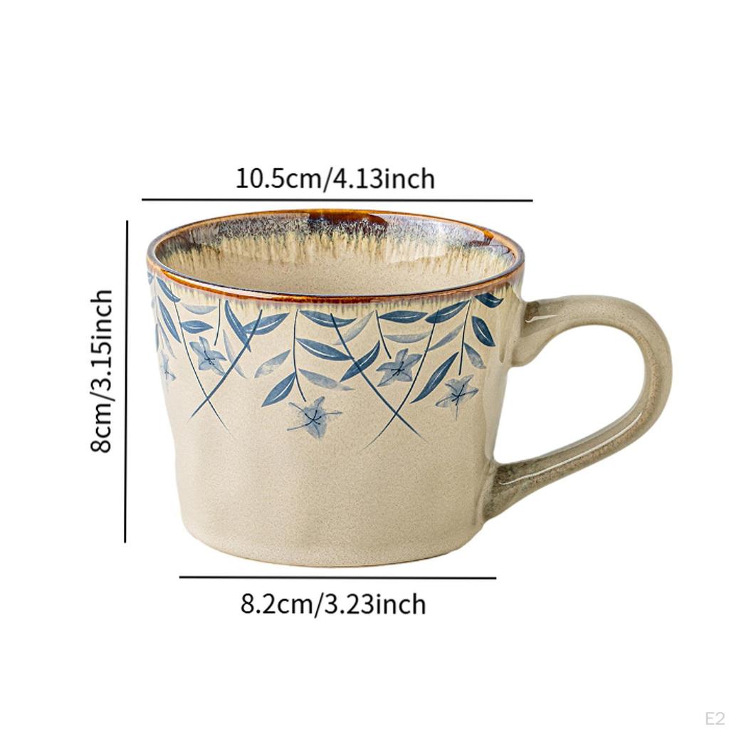 Ceramic Coffee Mug Tea Cup for Cold Unique Gift Water Drinking Home Wedding Party Office