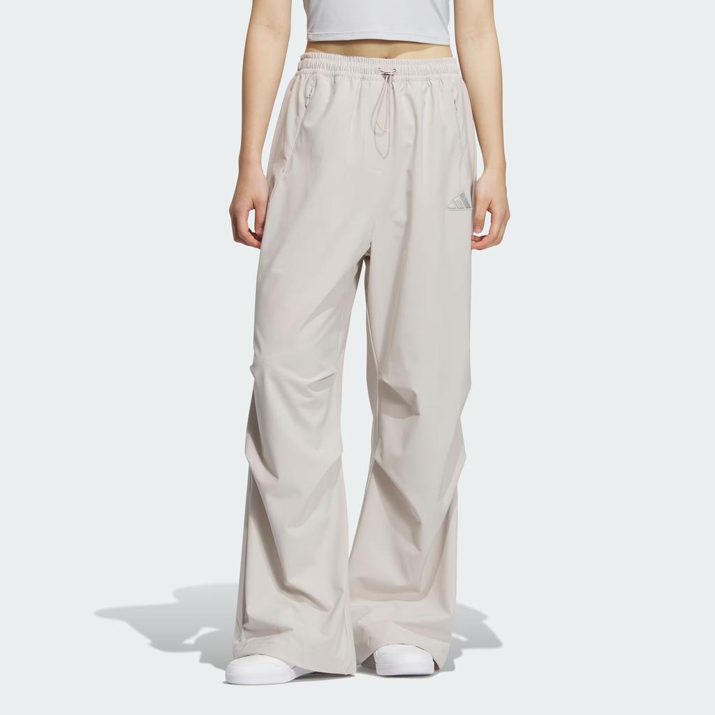 New Adidas Climacool PARACHUTE TRACKSUIT BOTTOMS Casual Pants Women's Miracle Bauxite Brown KC1490