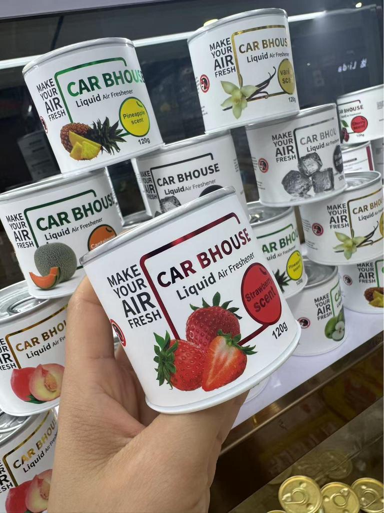 Car Essential Oil Aroma Diffuser Jar - Air Freshener for Home & Car Seat Ornament