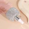Rhinestone Inlaid Glass Dropper Bottles Leakproof Cosmetic Sample Containers Women