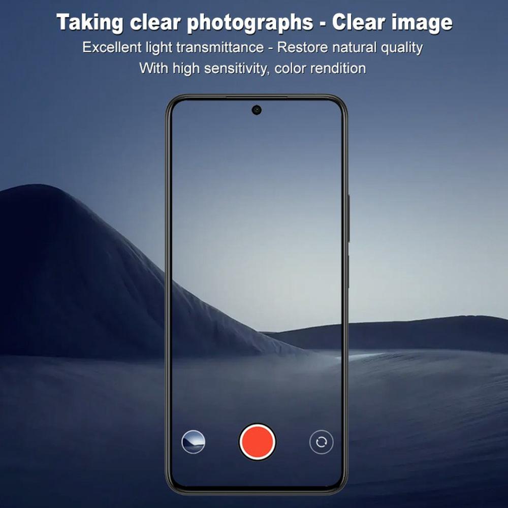 IMAK For Honor X60 5G Tempered Glass Camera Lens Protector+Acrylic Lens Cap