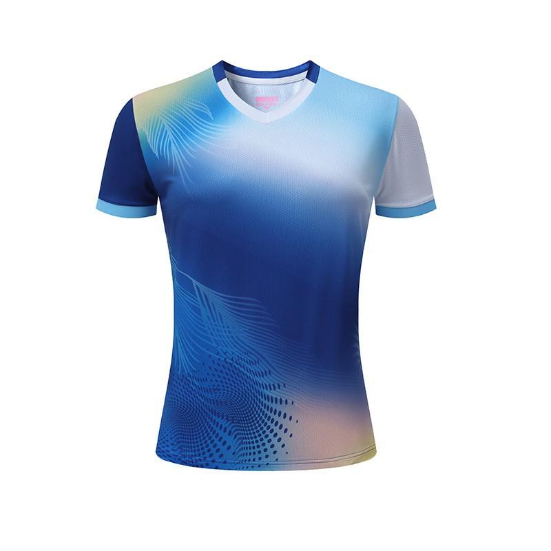 Unisex Badminton Set Short Sleeve Quick Dry Breathable Sportswear Training Competition