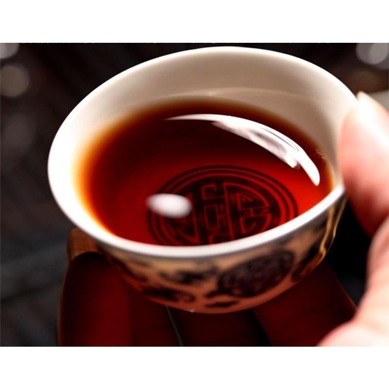 Yunnan Wishful Pu-erh Tea Cake Organic Class Cooked Puer Tea Healthy Drink 357g
