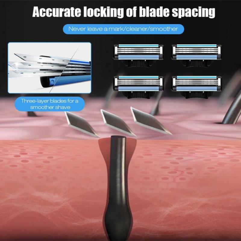 24PCS Mach 3 Manual Razor Blades