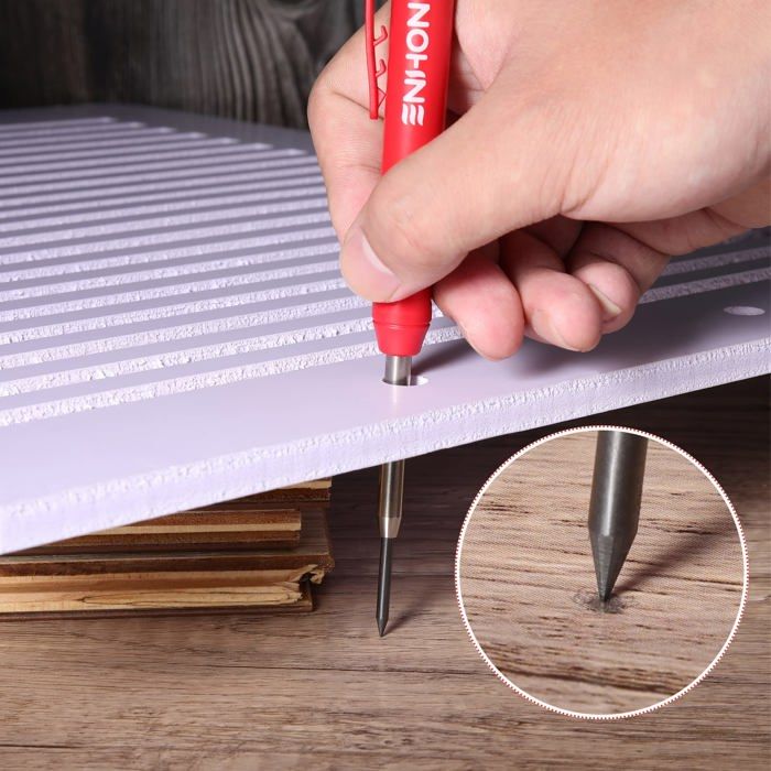 Crayon de charpentier - enhon - enhon-carpenter pencils - 4 pièces - résistant à l'eau - ergonomique