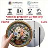 Retro Metal Tin Sign Round Wall Art Home Decor Bedroom Living Room 20x20cm