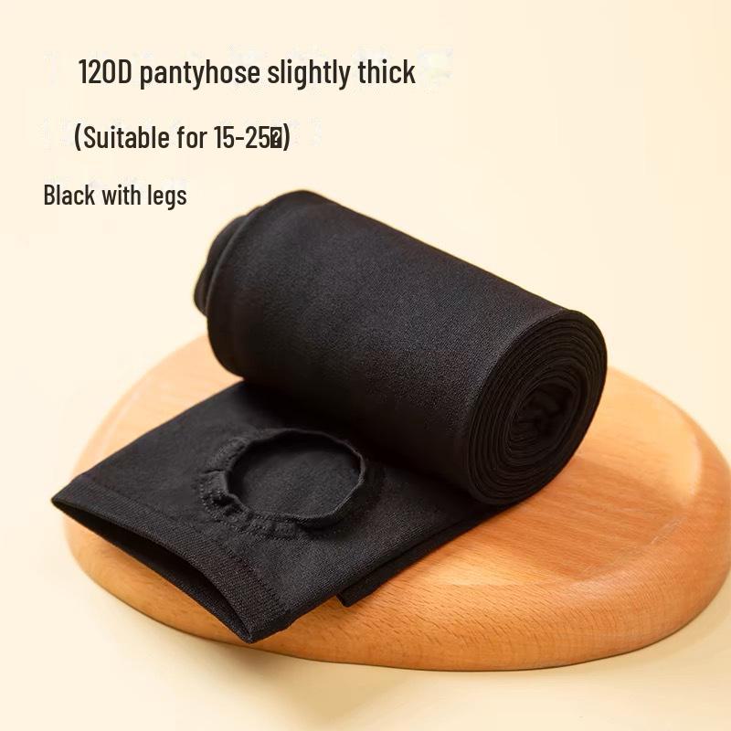 Velvet Nude Pantyhose for Women - Thick, Flesh-Colored Leggings for Spring, Autumn & Winter