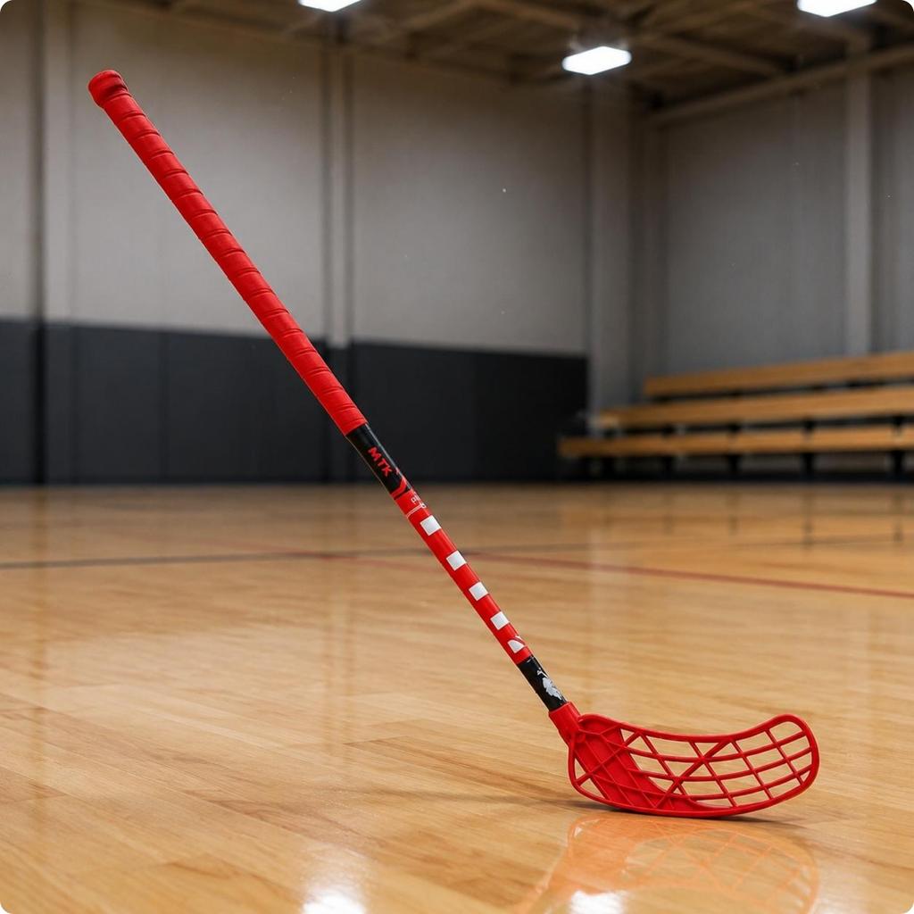 Carbon Fiber Floorball Stick Pu Grip Wrap Openwork Blade Floorball Stick