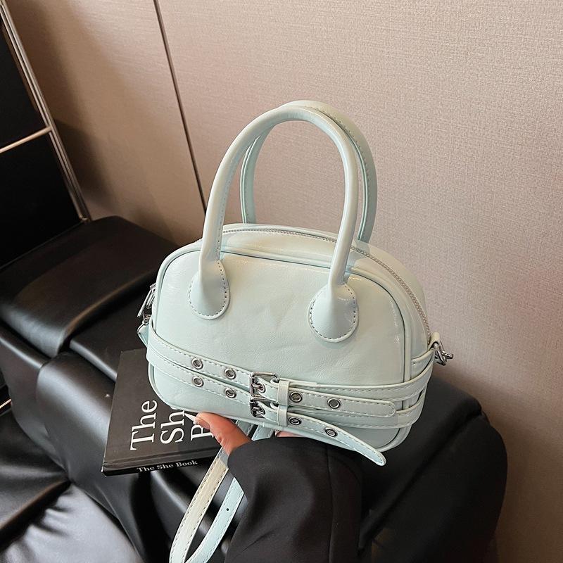 Bags Large-capacity women's handbags Summer new casual simple small square bags Versatile fashion bowling bags