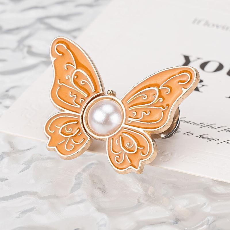 Floral Butterfly Adjustable Buckle - Stitch-Free Waist-Reducing Tool for Oversized Jeans