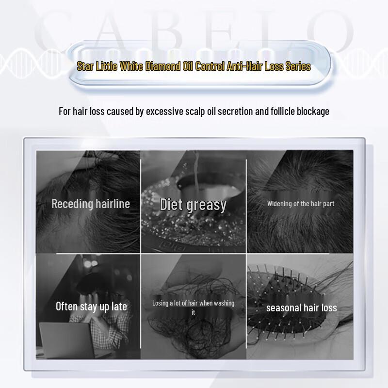 CABELO Anti-Hair Loss Shampoo for Oily Scalp