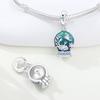 Copper Marine Life Crystal Ball Beads Original Pendants Bracelet Charm Jewelry Party Diy Trendy Gifts