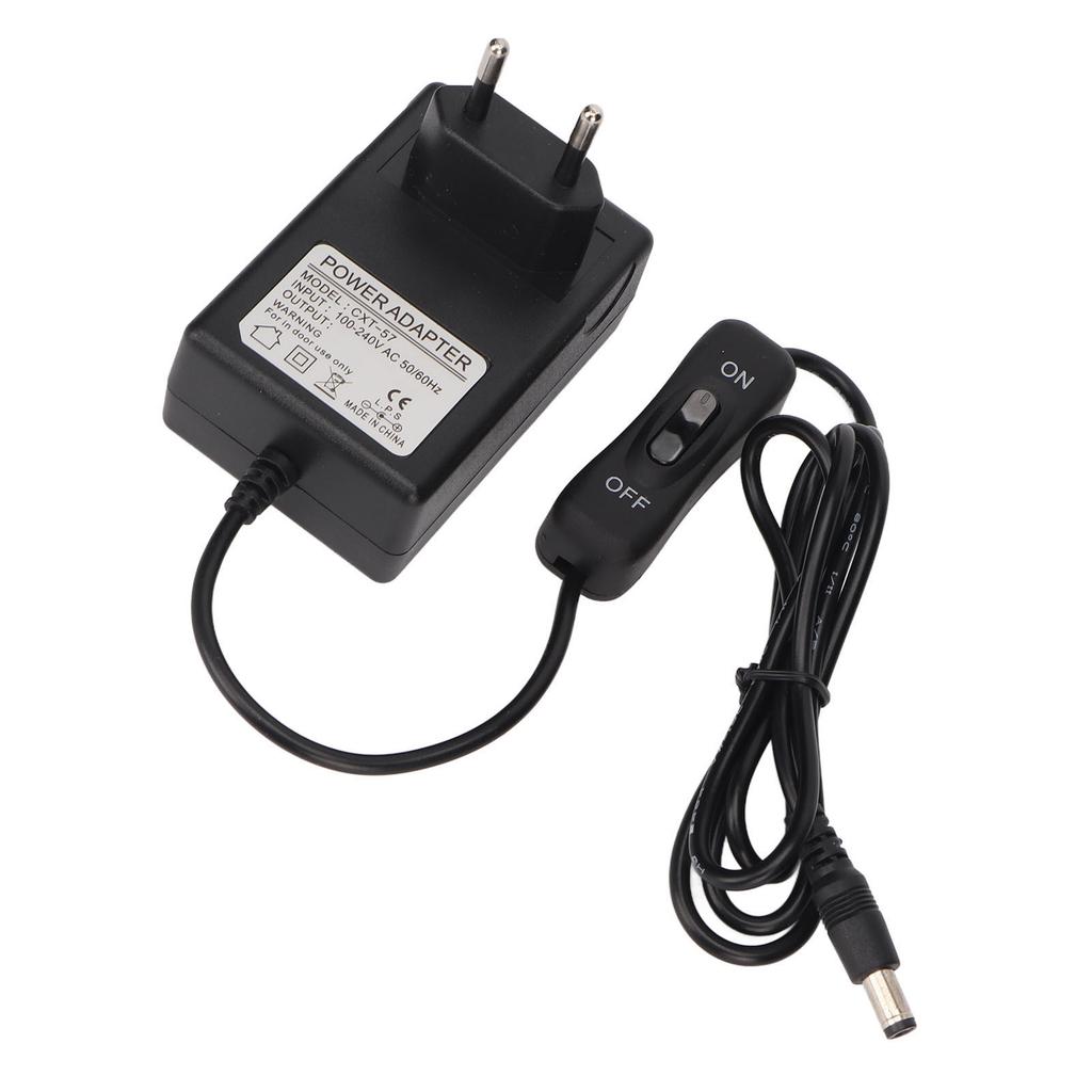 7.5V 2.5A Power Supply Plastic Metal Black Compact Portable Voltage Transformer Adapter for 10cm Foam Cutting Pen EU