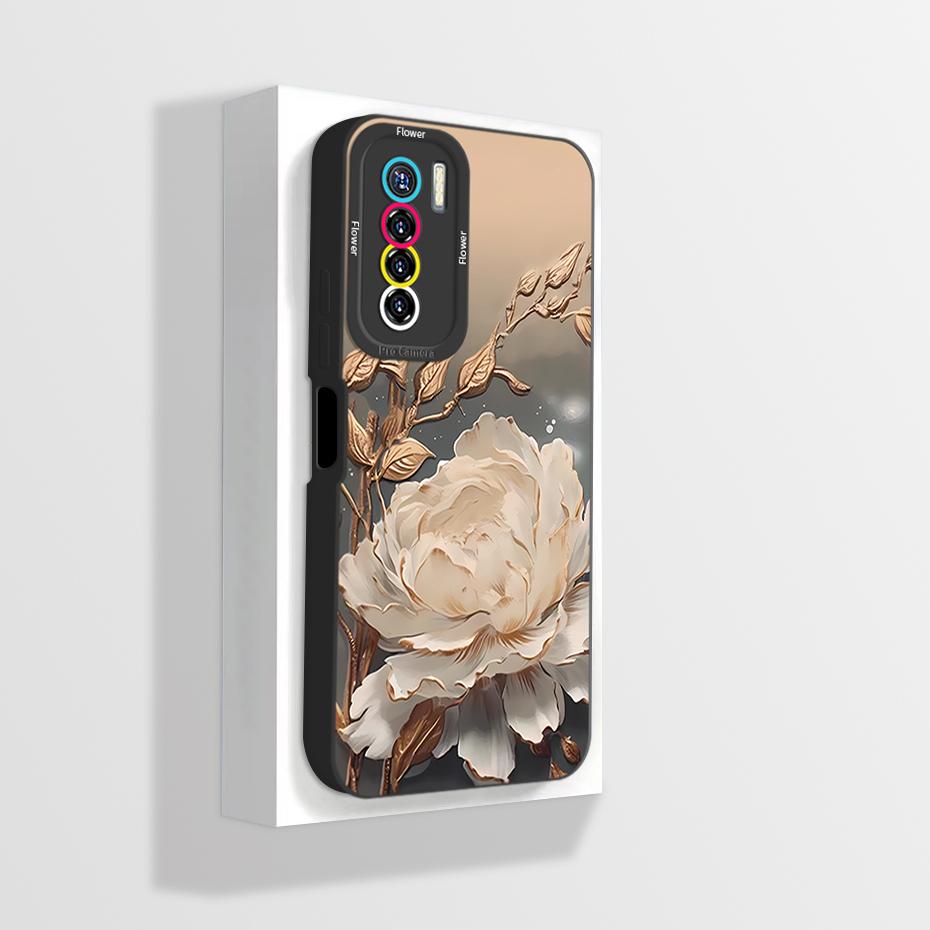 For Tecno Camon 17 Pro Phone Case Aesthetic Full Protection Liquid Silicone Funda for Tecno Camon 17P 17Pro Camon17 Back Cover