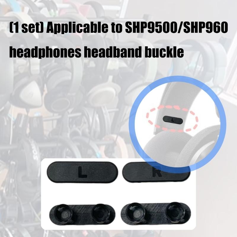 Replacement Headband Connector Clip for SHP9500 SHP9600 Headphone Enhanced Durability Stability Long Last Support