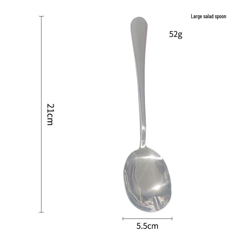 Stainless Steel Cutlery Set: Two-Piece Steak Knife & Fork, Three-Piece Knife, Fork & Spoon