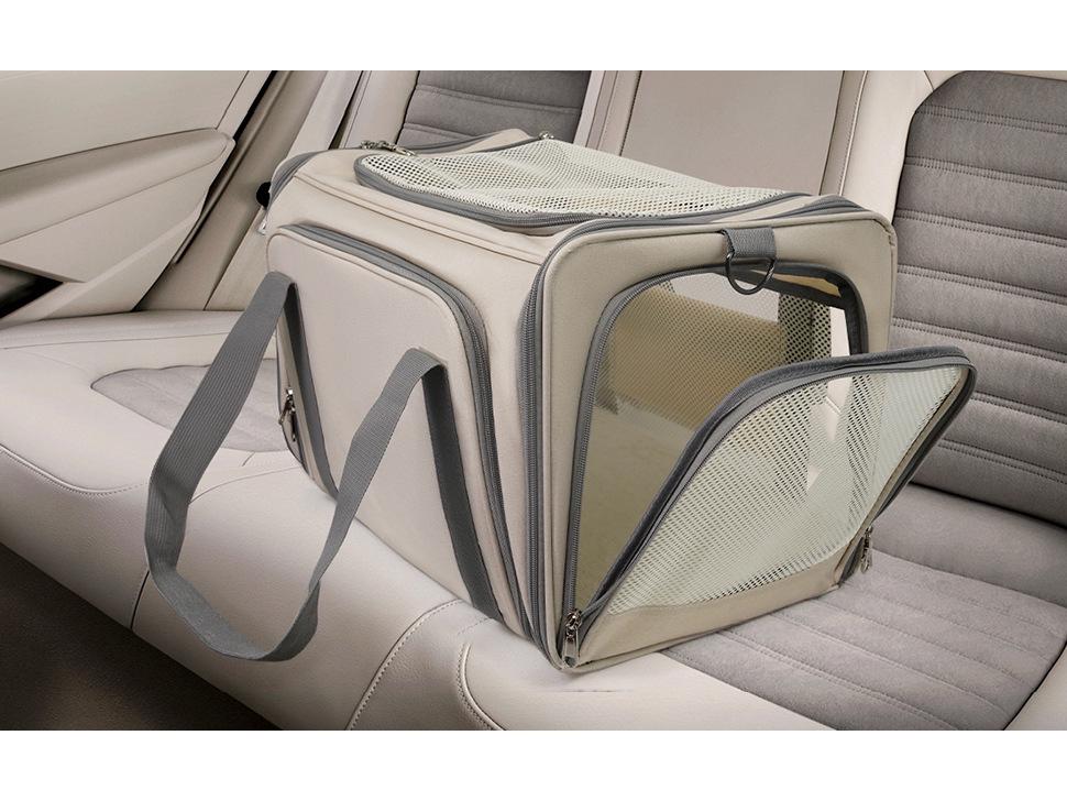 Expandable Multi-Window Cat Carrier Bag - Large Capacity, Breathable, and Portable for Travel