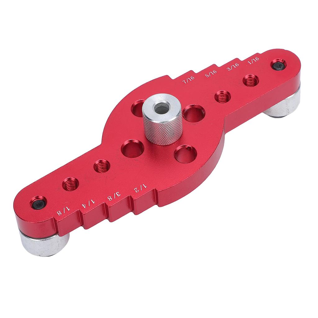 42Pcs 1 Set Woodworking Center Hole Locator Self Centering Straight Hole Drilling Positioner for Shelf Brackets
