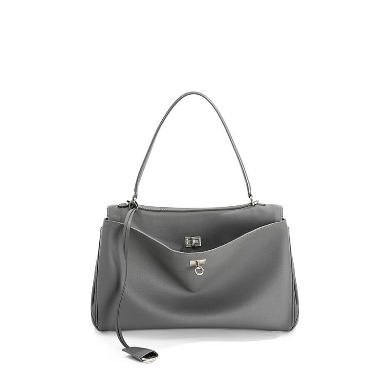 Neue Rodeobag Große Kapazität Leder Damen Tasche mit Fortschrittlichem Schloss Fashi Hohe Sensibilität Unterarmtasche