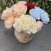 Artificial Peony Fake Flowers Wedding Arch Decorative Silk Realistic Flowers
