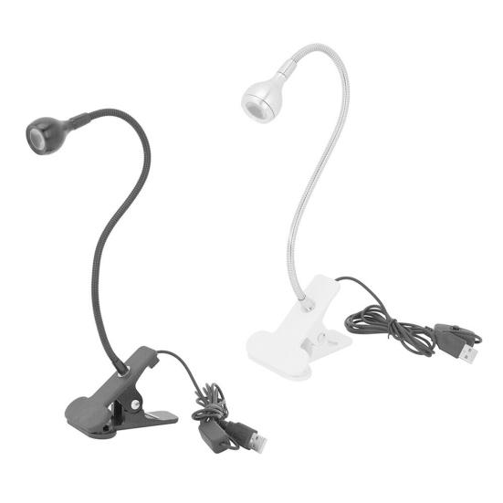 Desk Light Eye Height Adjustable Protection Powered USB Non-slip Table Clip Lamp for Bedroom