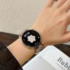 Metal Link Watch Strap with Metal Buckle for Huawei Watch GT4, GT5, GT6