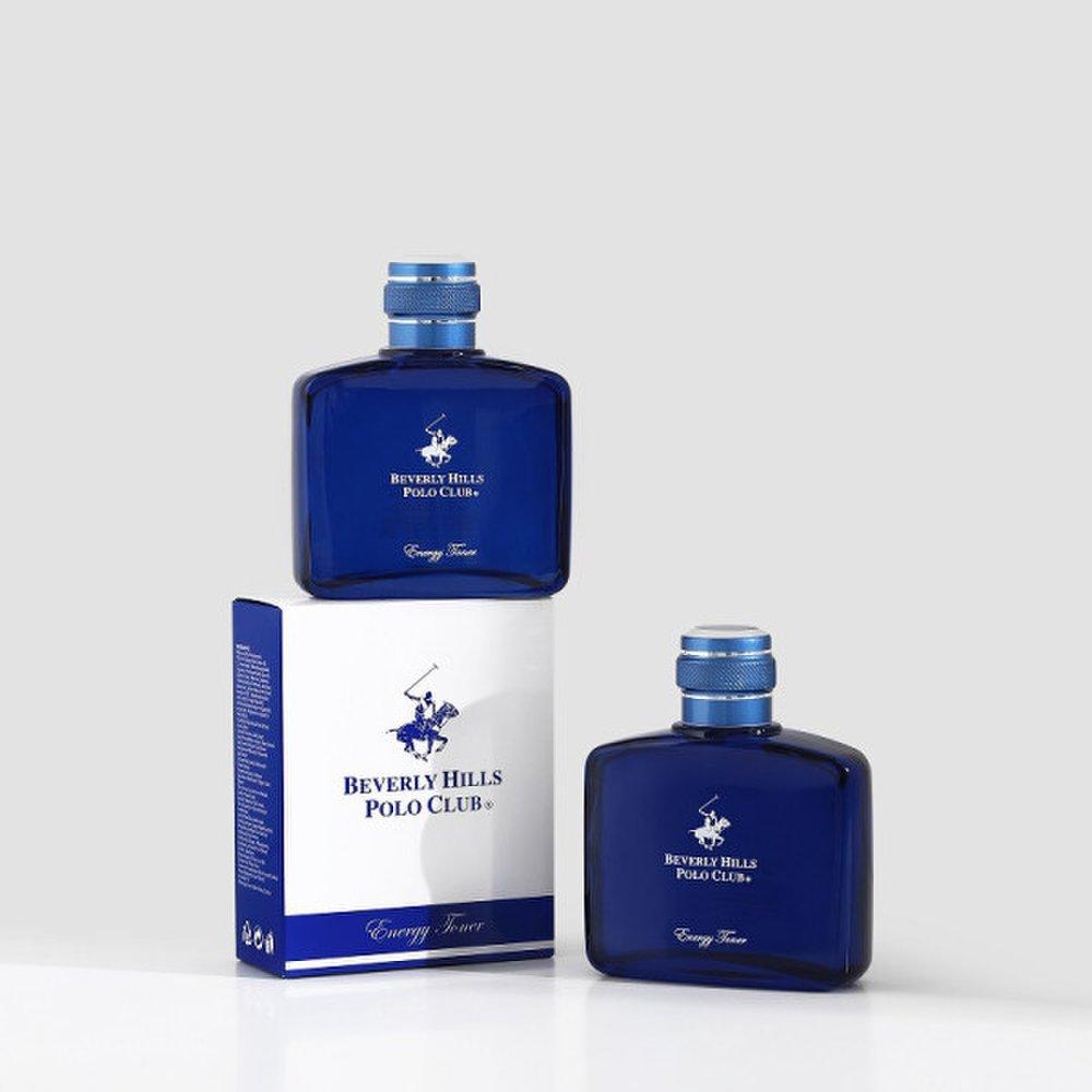 Beverly Hills Polo Club Energy Homme Men's Skin Lotion 4pcs 150ml Moisturizing Nutrition Elasticity
