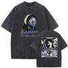 2026 Filmbesessenheit Sei vorsichtig, was du dir wünschst Augen Grafik Vintage Washed T-Shirts Herren Damen Kurzarm-T-Shirt Streetwear