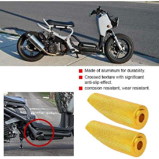 

Aluminum Foot Pegs for Ruckus, Golden, 2pcs, Anti-Slip Footboard Replacement