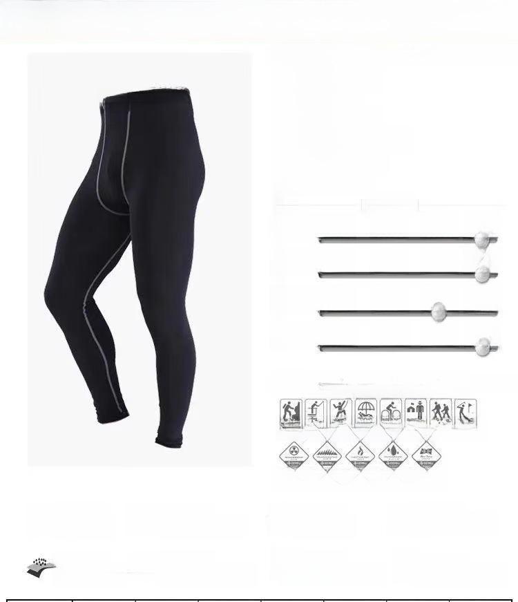 Men's Quick-Dry Spring Sports Tights for Running, Fitness, Basketball, and Football