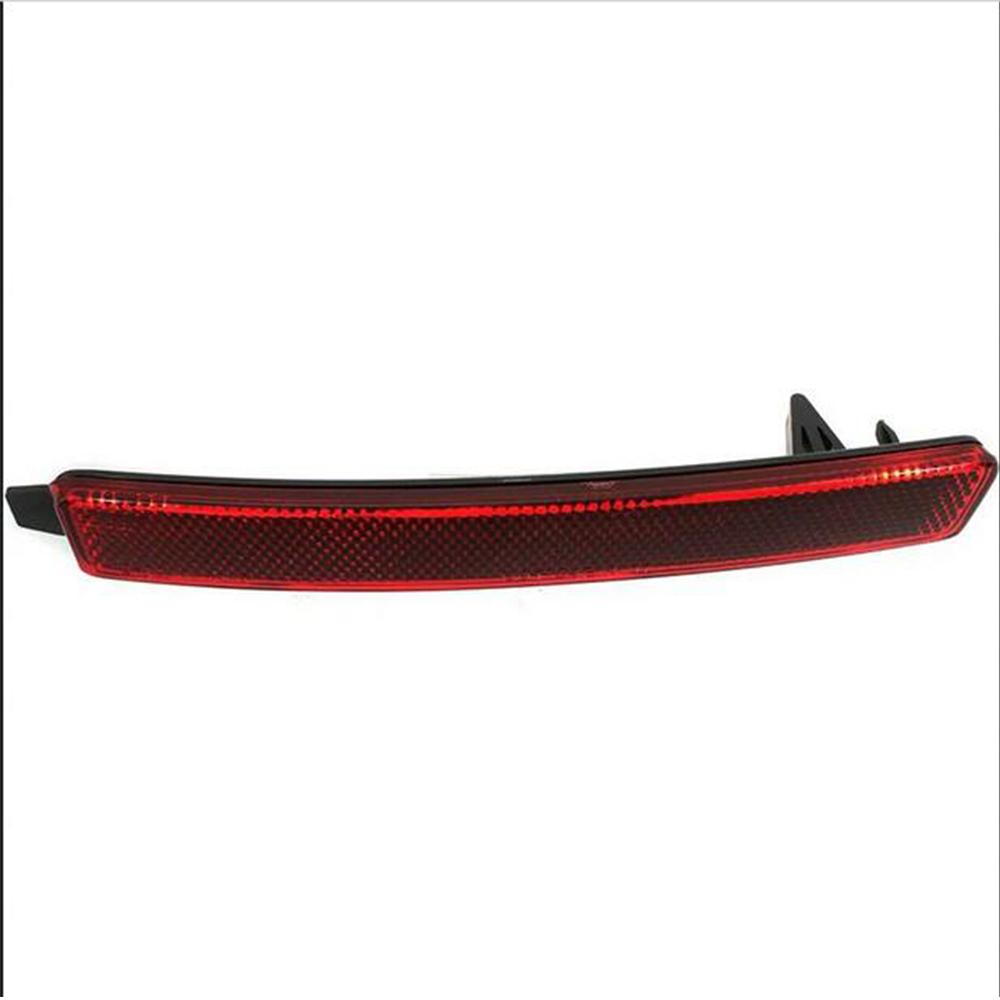 2 × Rear Bumper Reflector Bar Lights For Cadillac SRX 10-16 Chevy Traverse 09-12