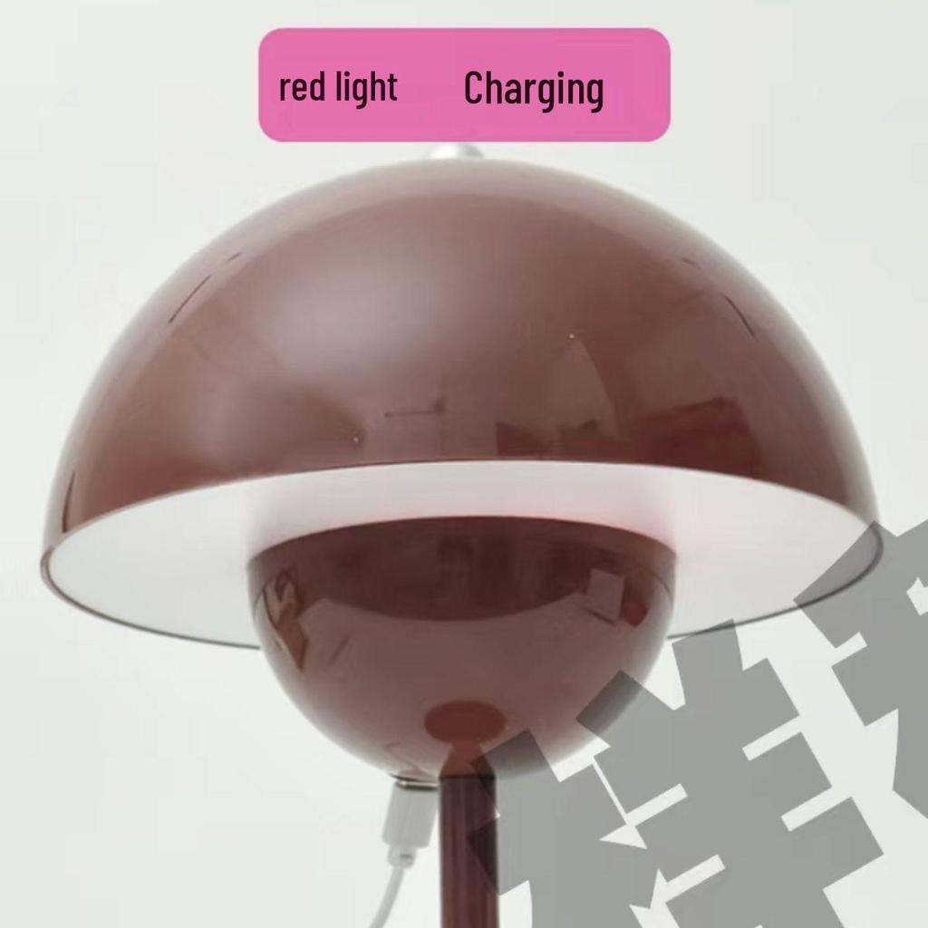Maroon Bedside Wedding Lamps - Bridal Chamber Pair for Newlyweds, Dowry Gift