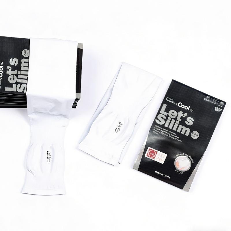 High Elastic Ice Silk Arm Sleeves Cool Anti-UV Breathable Non-binding Sun Protection Outdoor Arm Guards