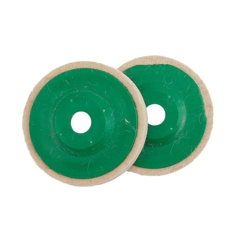 

1Pc Wool Polishing Wheel Buffing Pads 100*8Mm Disc For Metal Glass Ceramics Tool