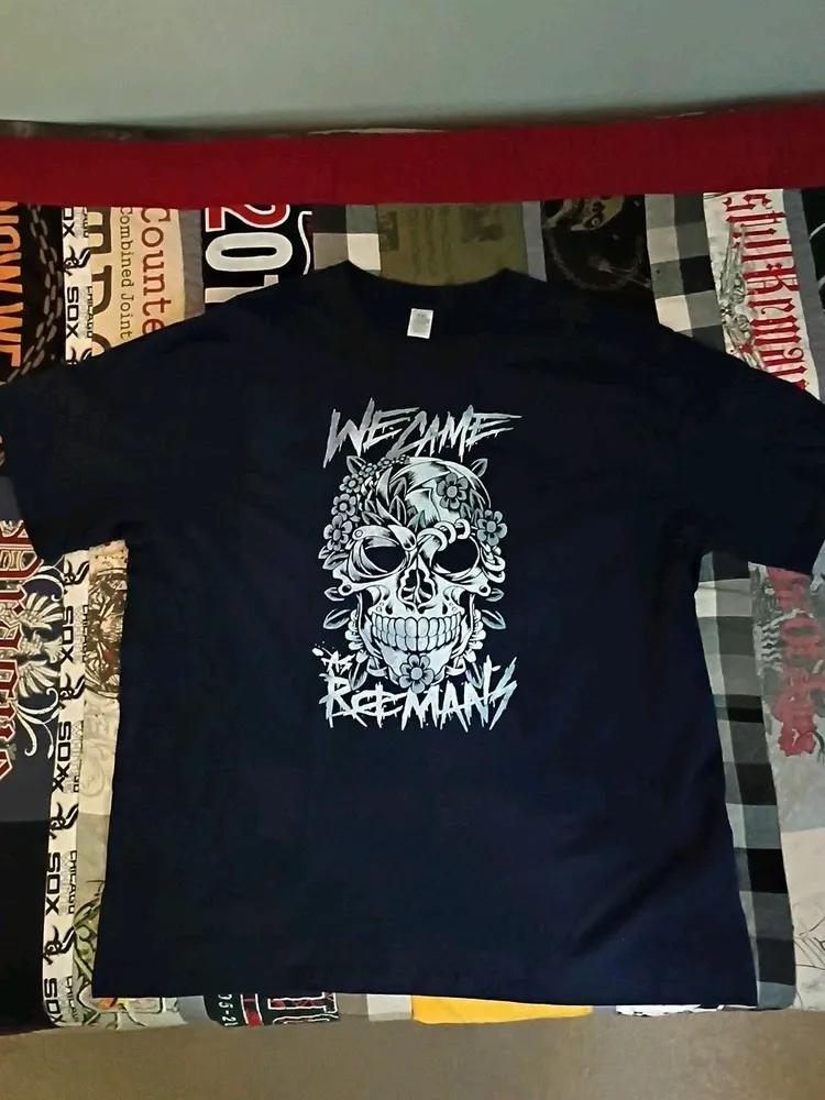 Unisex Short Sleeve Crew Neck Cotton T Shirt We Came As Romans Band L