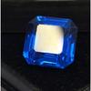 6-8 Ct Natural Indicolite Tourmaline Asscher Cut Stunning Certified Gemstone