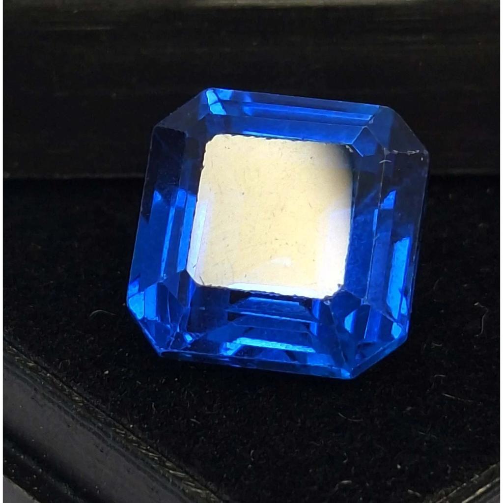 6-8 Ct Natural Indicolite Tourmaline Asscher Cut Stunning Certified Gemstone