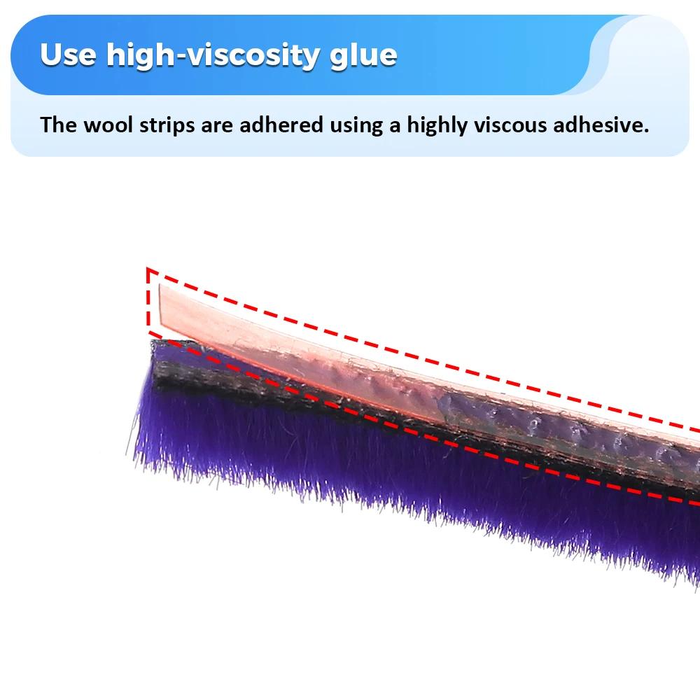 For Dyson V6 V7 V8 V10 V11 V15 Soft Plush Strips Accessories Vacuum Cleaner Soft Roller Wear Resistant Stripes Set Replacement
