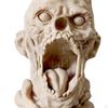 Creepy Skull Planter Resin Statue Flower Pot Table Centerpiece for Home Office Decor