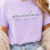 Comfort Colors Personalized Grandma Shirt With Grandkids Names, Custom Grandma T-Shirt, Mothers Day Tee Gift, Cute Grandma Est 2026 TeeShirt