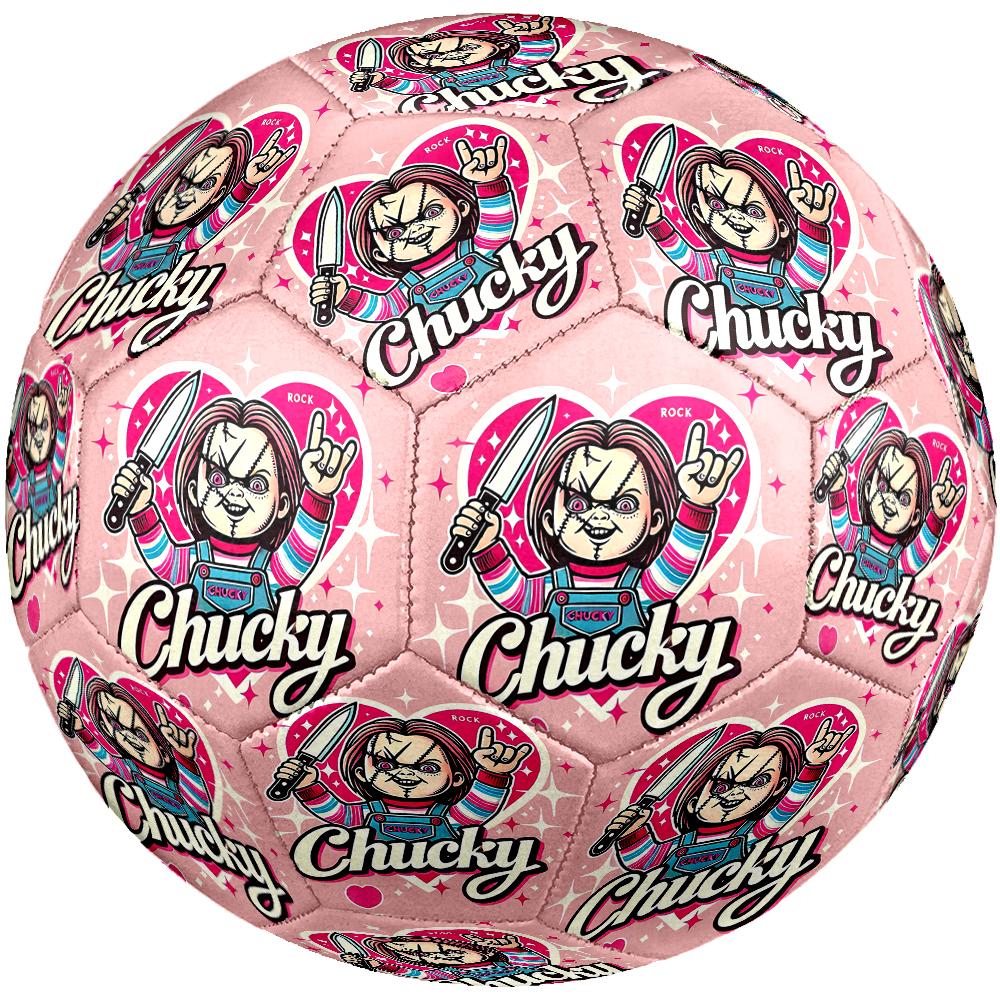 Chucky Theme Size 5 Soccer Ball, Suitable for Both Indoor and Outdoor Matches, a Gift Suitable for Everyone.
