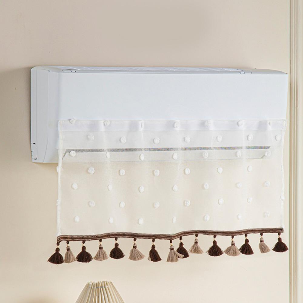 Dustproof Air Conditioner Windshield Curtain Windproof Air Guide Cover Bedroom