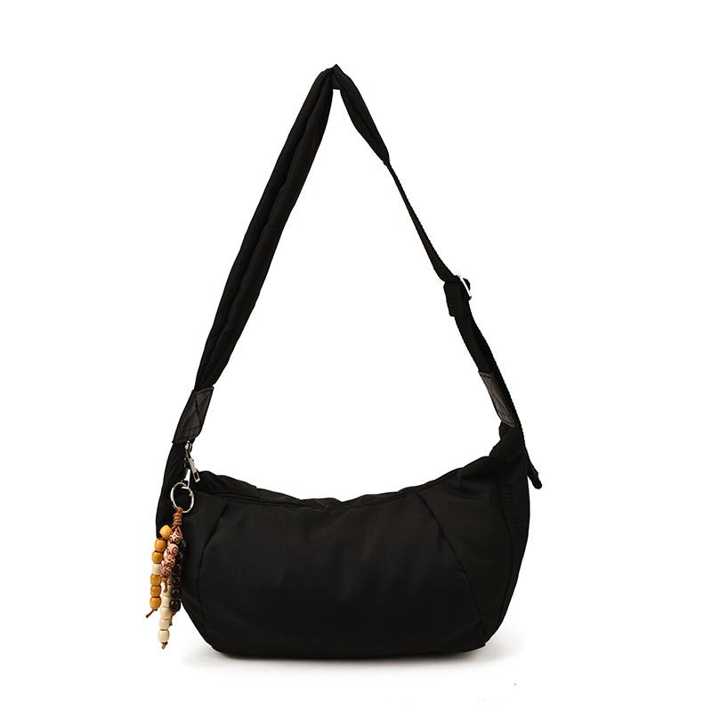 Women's Retro Minimalist Crossbody Dumpling Bag - High-End Commuter Fashion Shoulder Bag