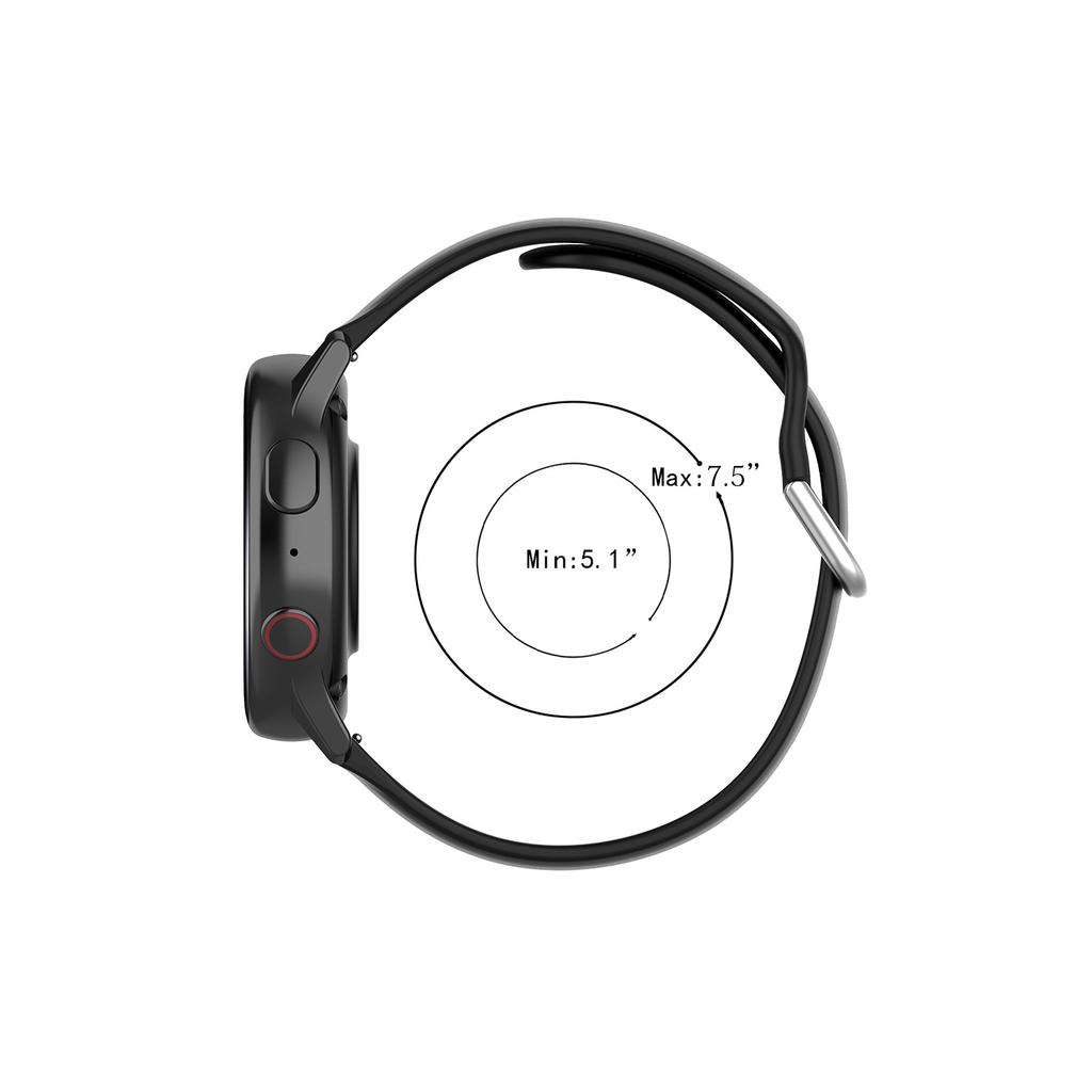 20mm 22mm Silicone Strap For Polar Unite/Ignite 2/Grit X/Vantage M M2 Replacement Watch Band for COROS Pace 3 2/APEX Pro