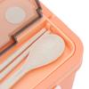 3 Compartment Compartment Lunch Box 1500ml Thermal Lunch Box Portable Food Container  For Camping