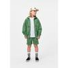 Molo 9 12 Years Mali Pop Green Zip Up Hoodie Cardigan Akis9cg002