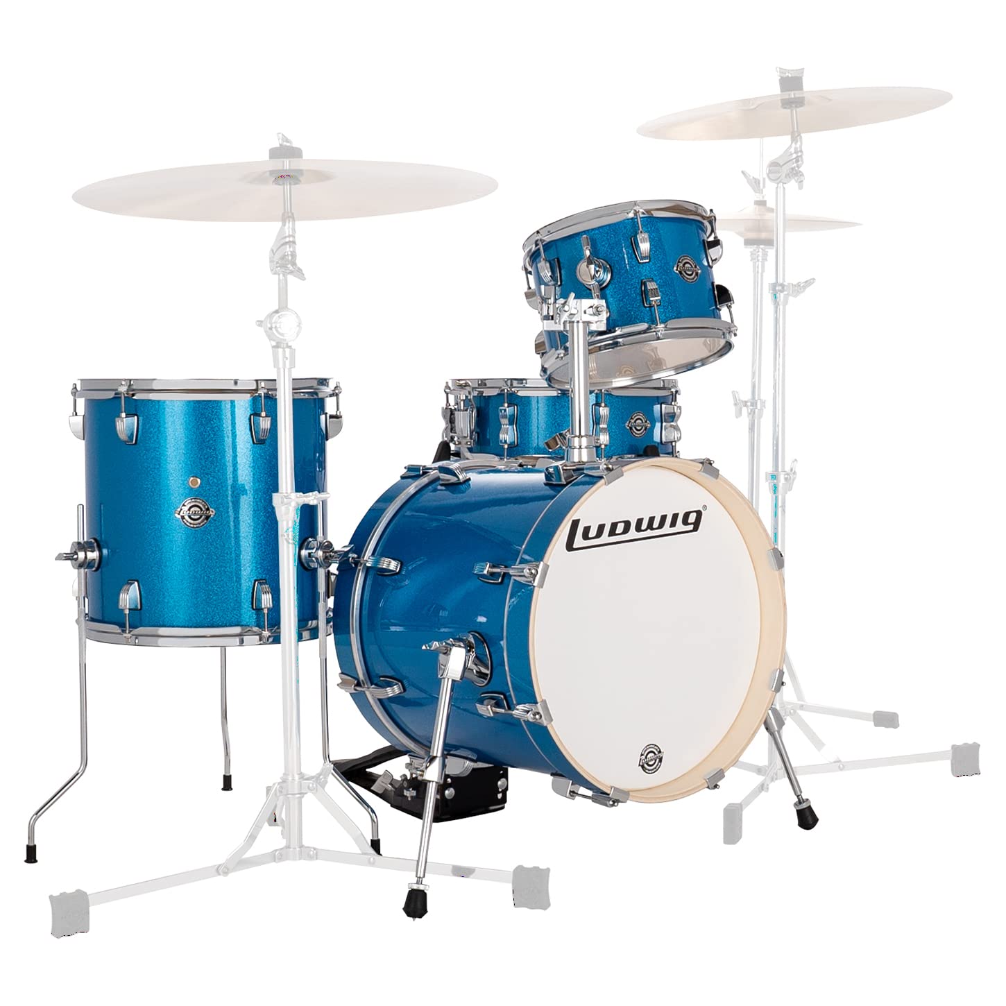 

Ludwig Drum Set Breakbeats BREAKBEATS [LC2792] Blue Sparkle